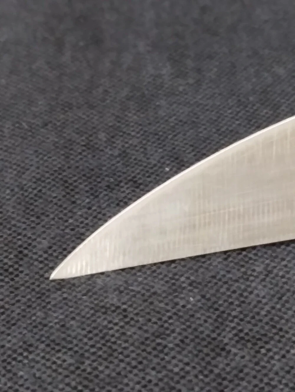 Set of 6 Analon Carbon Steel Steak Knives Heat Treated Ice Hardened 5